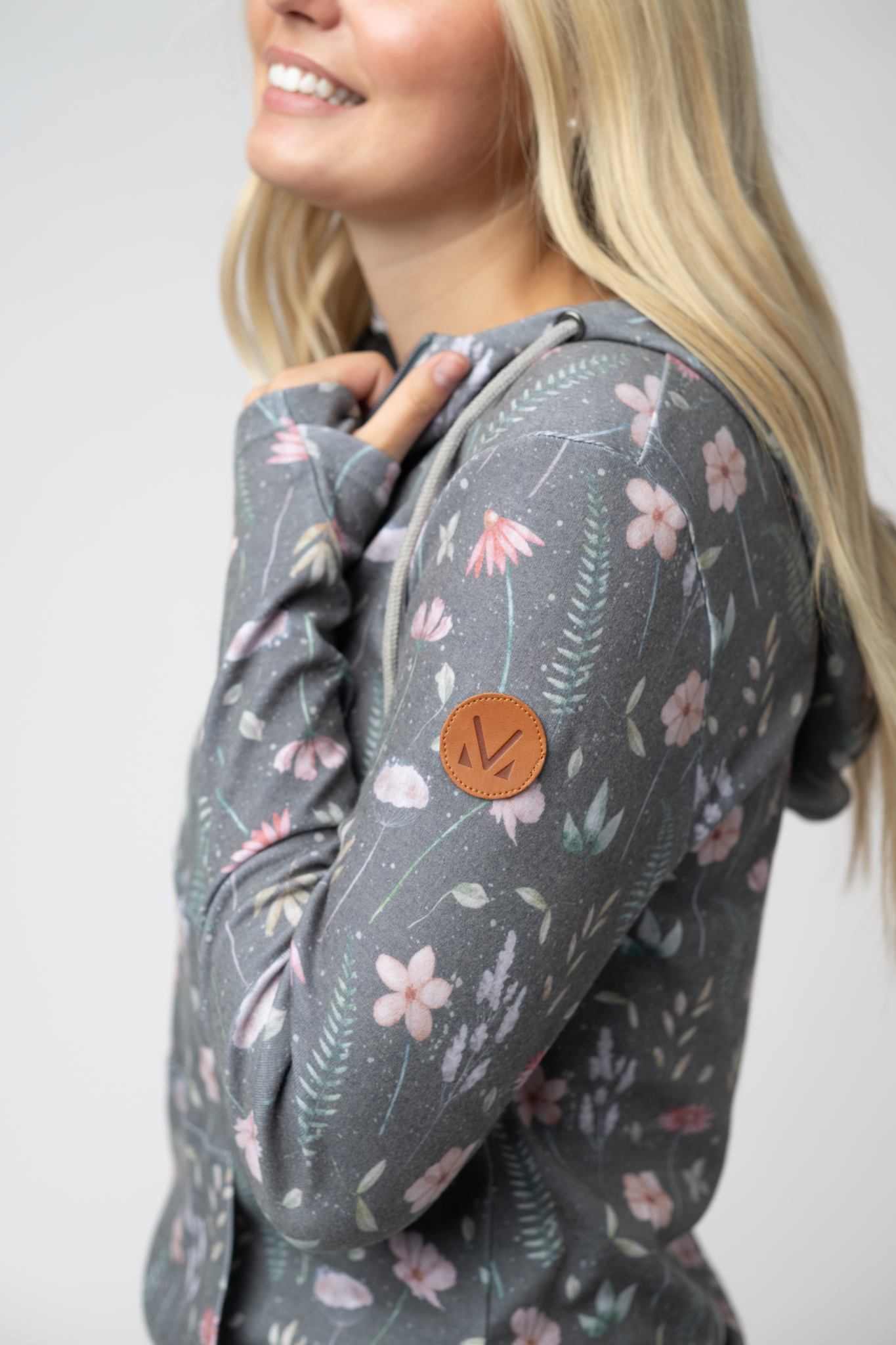 HalfZip Hoodie - Wildflower Meadow