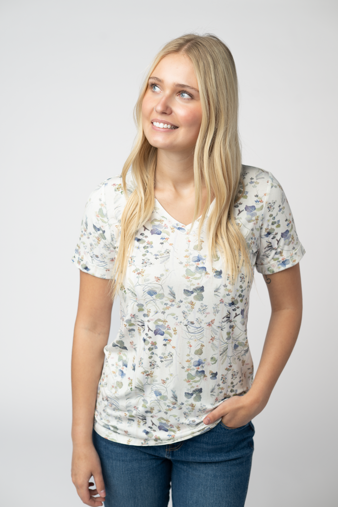 Sophie Top - Olive Meadow