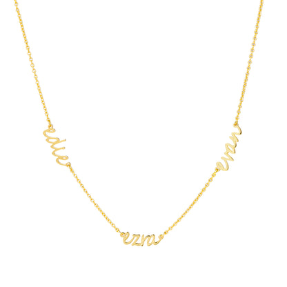 Custom Guardian Multiple Name Necklace (Water Resistant)
