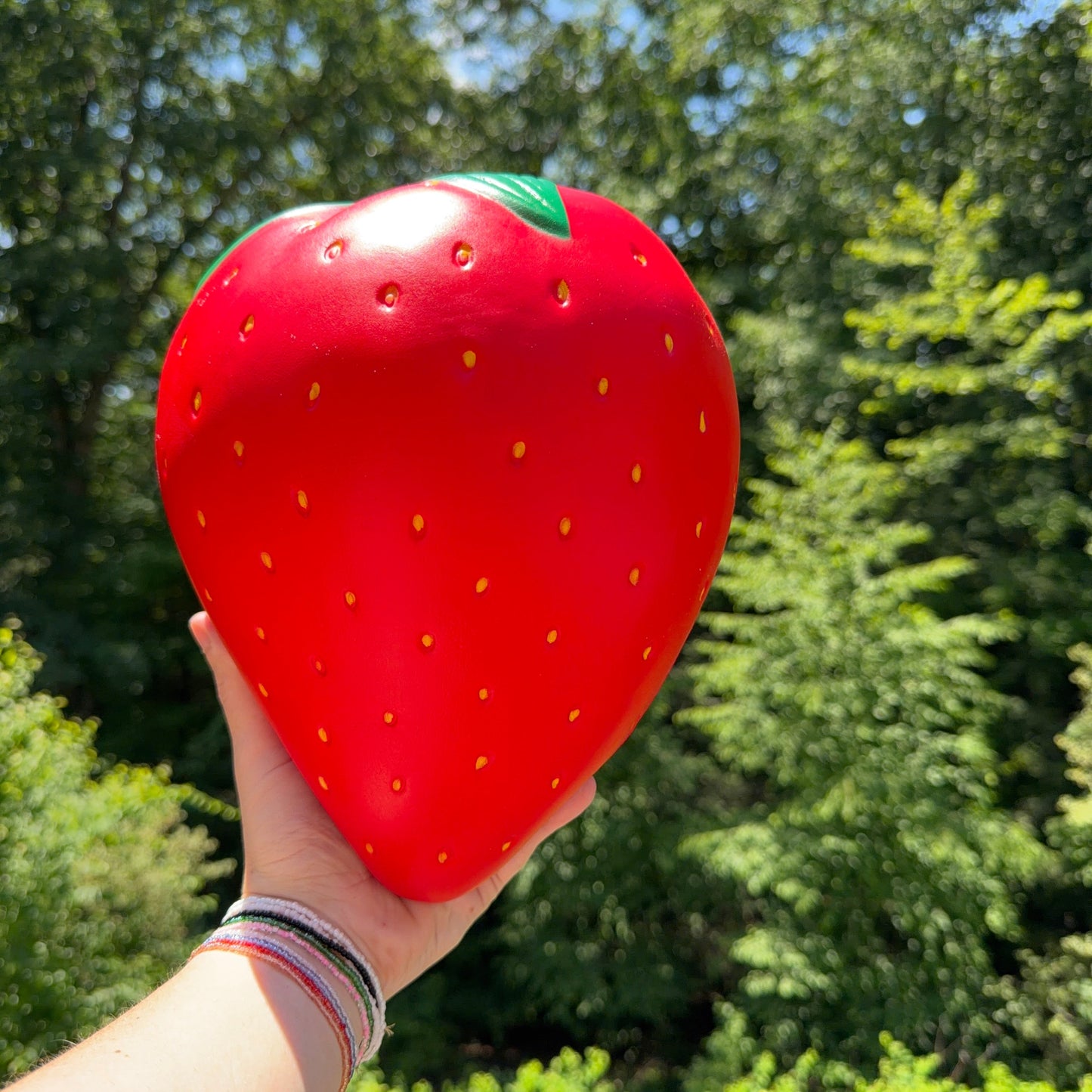 Squishy Toy - Strawberry, Jumbo