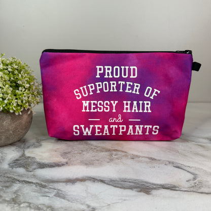 Pouch - Messy Hair & Sweatpants