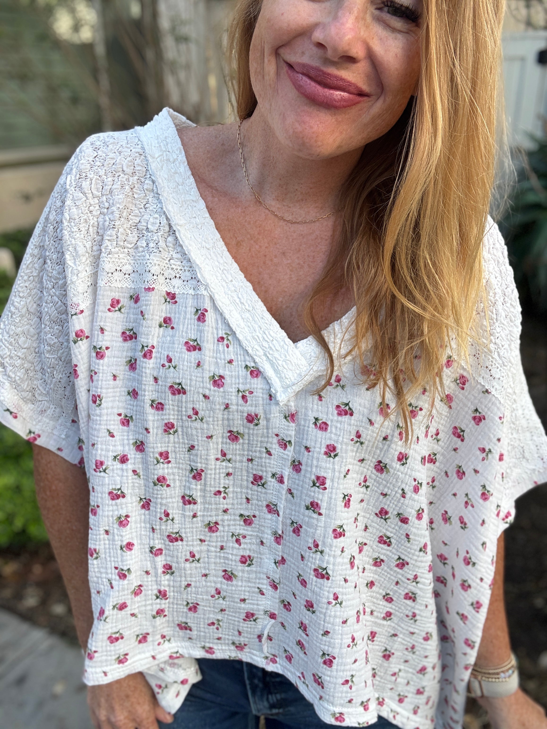 Pocket Full of Posey Top