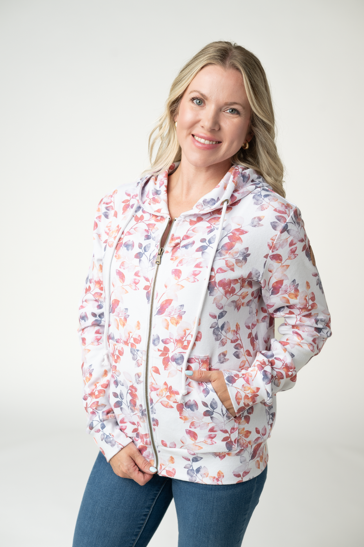 Fullzip Hoodie - Autumn Watercolor