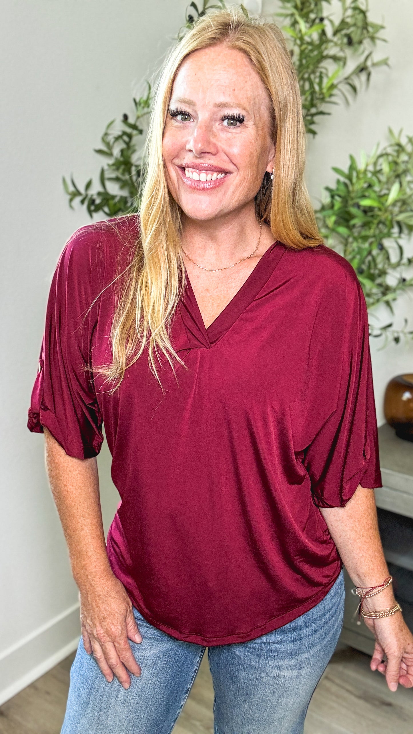 She's a Boss 3/4 Sleeve Blouse