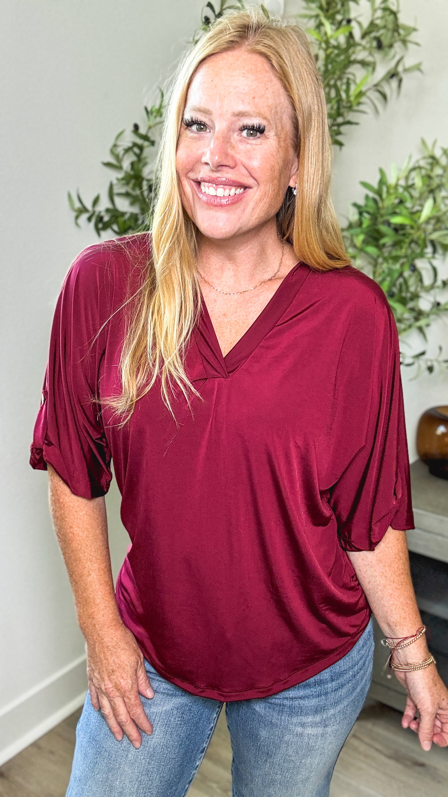 She's a Boss 3/4 Sleeve Blouse