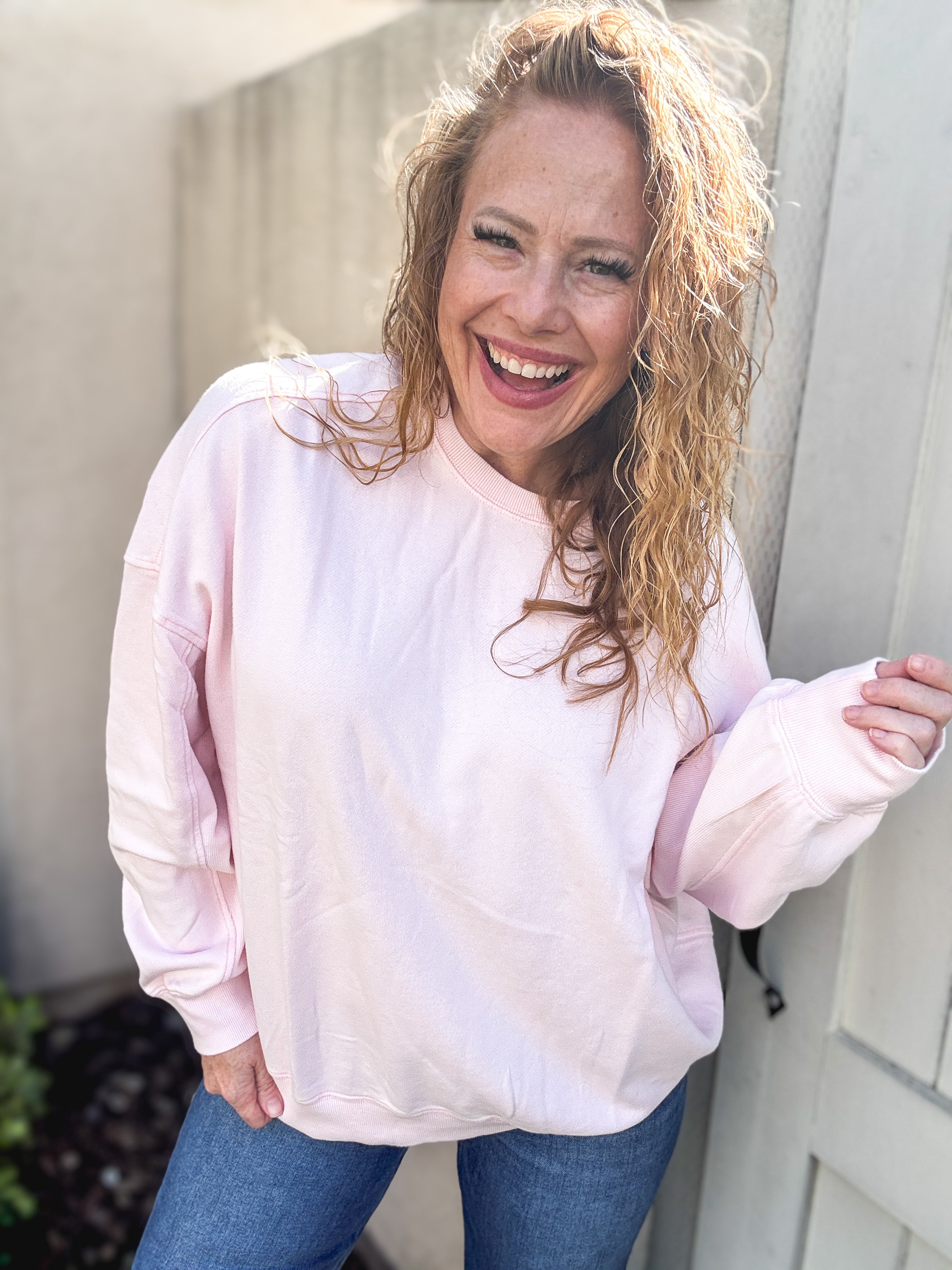 Spring Make Up Your Mind Crewneck