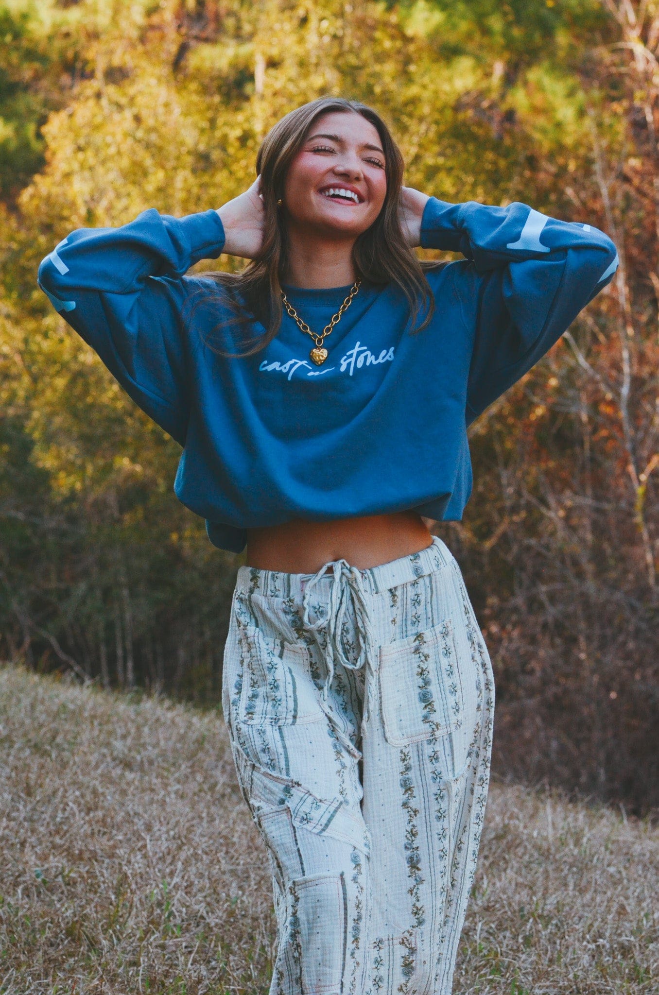 Forgiven Blue Sweatshirt