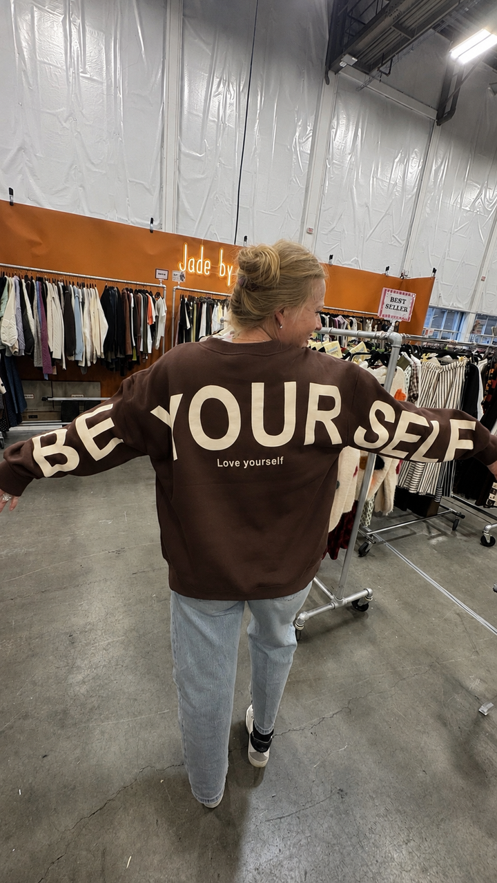 Be Yourself Babe Crewneck