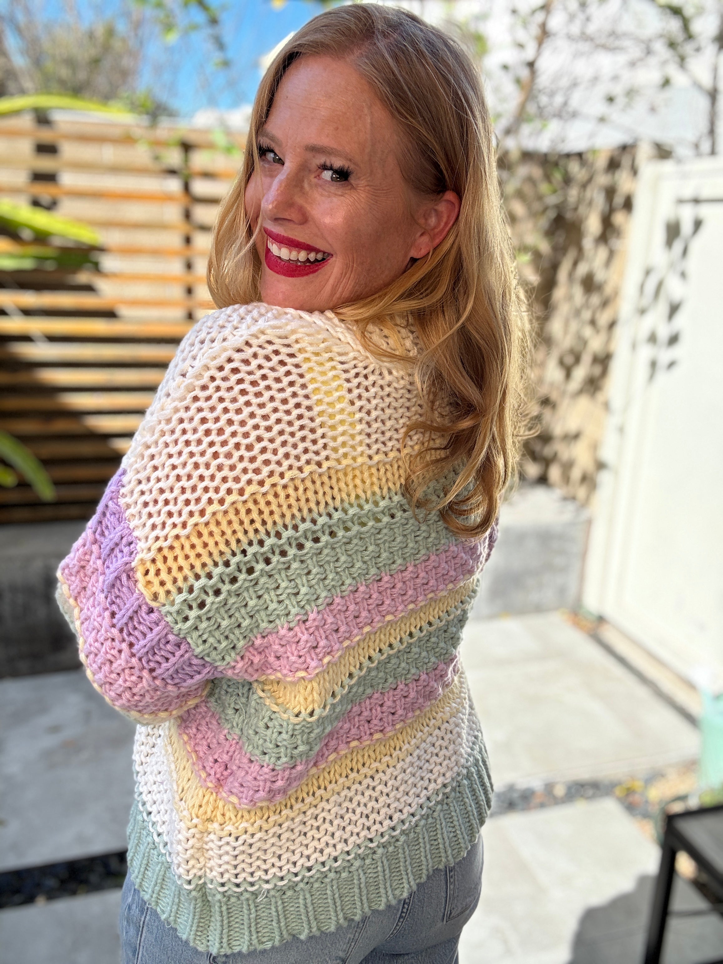 Tessa Rainbow Cardigan