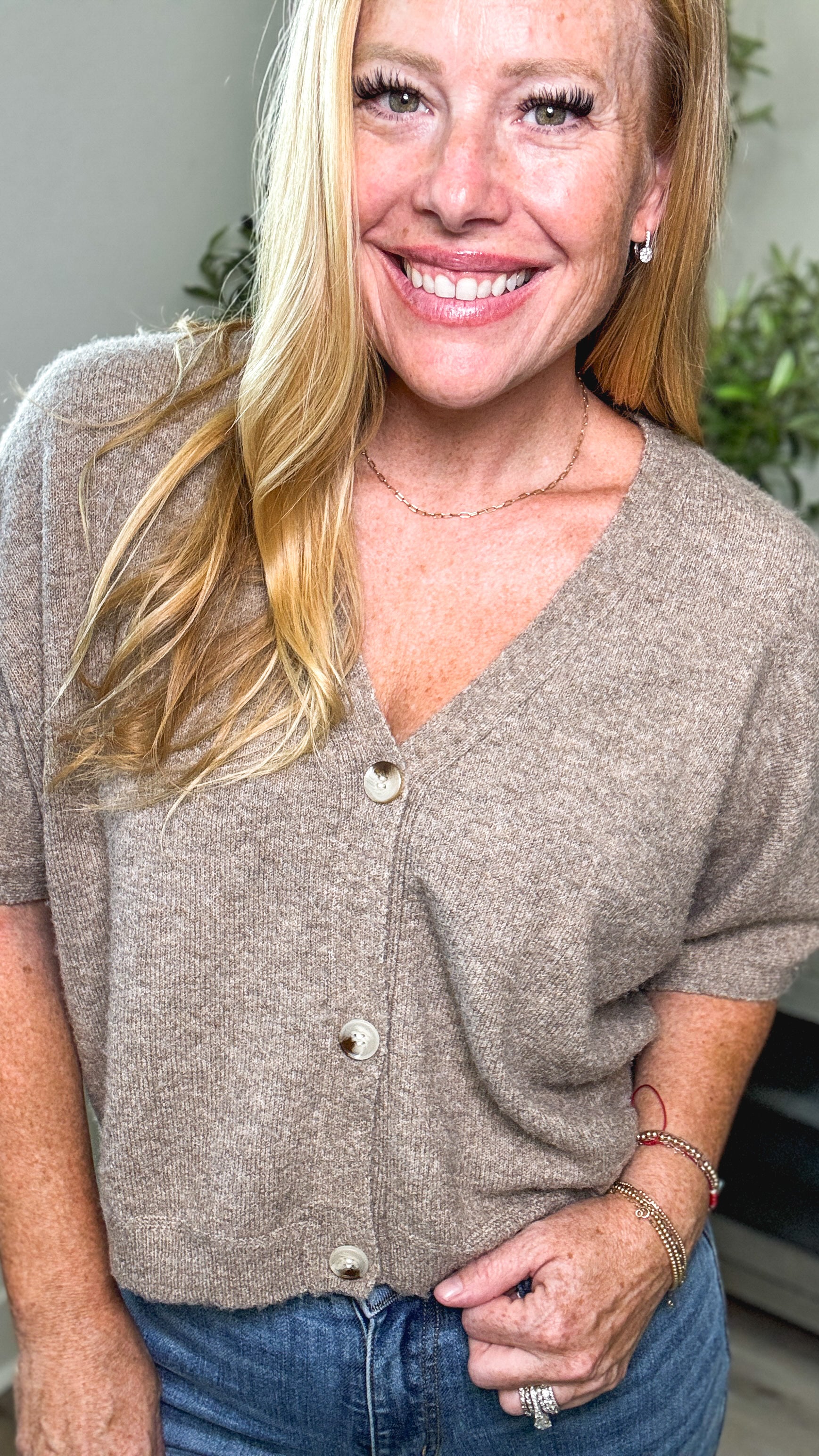Sunday Best Short Sleeve Cardigan