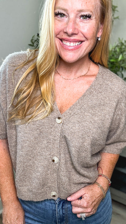 Sunday Best Short Sleeve Cardigan