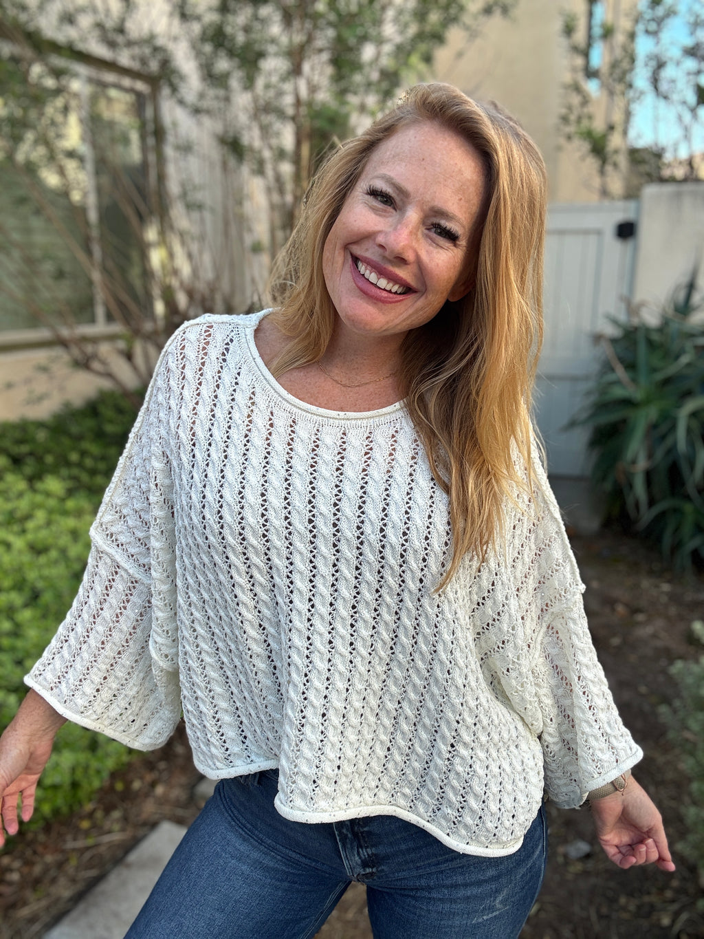 Sunset Skies Knit Sweater - 2 Colors