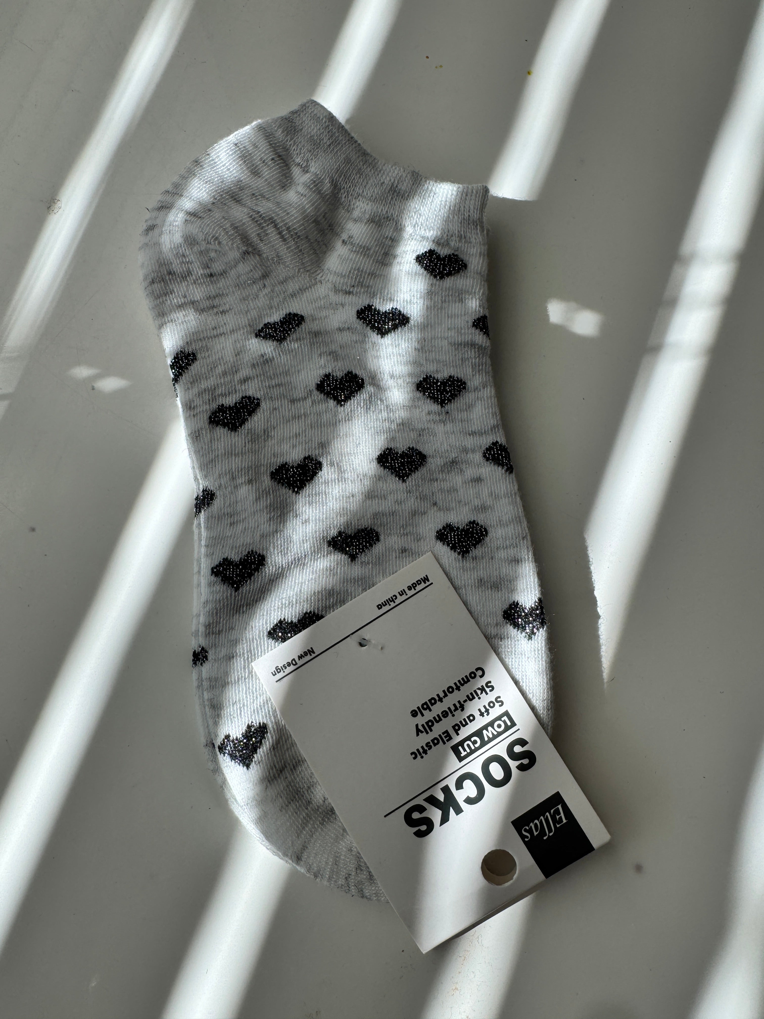 Sparkle Bow Ankle Socks