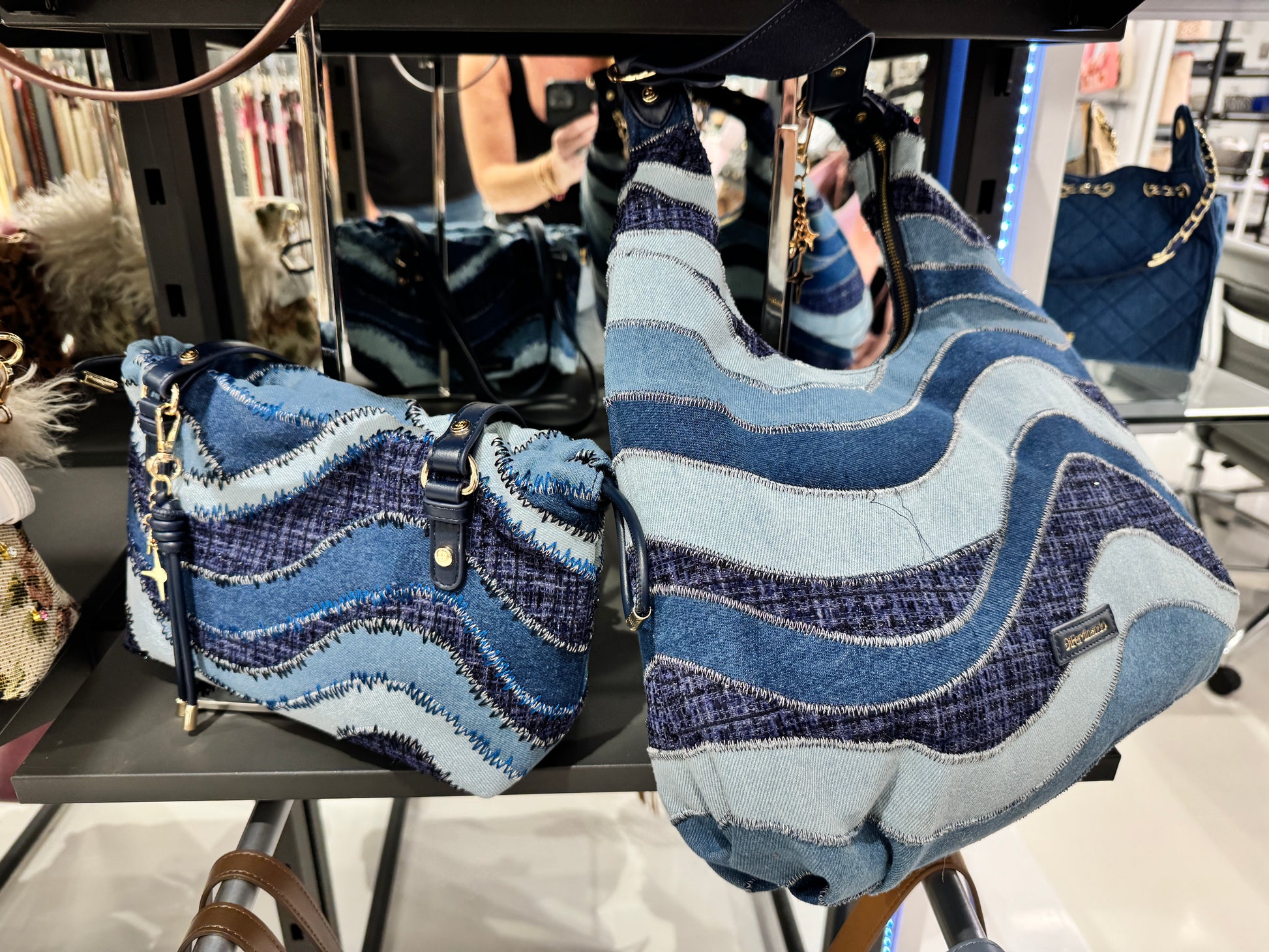 Dessert Stitch Hobo or Shoulder Bag