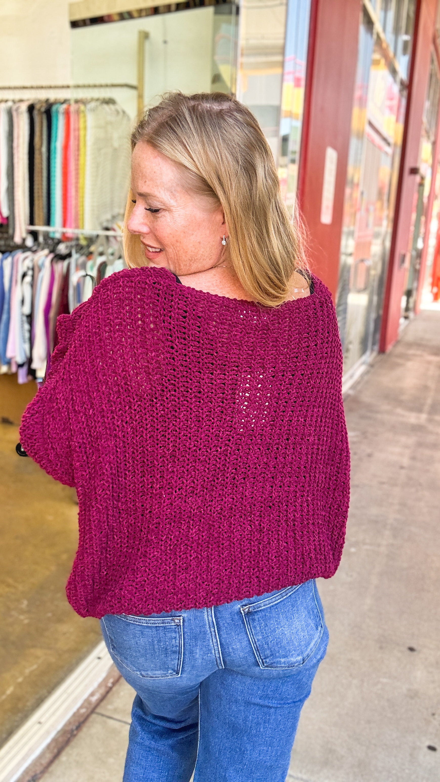 Berry Beautiful Sweater
