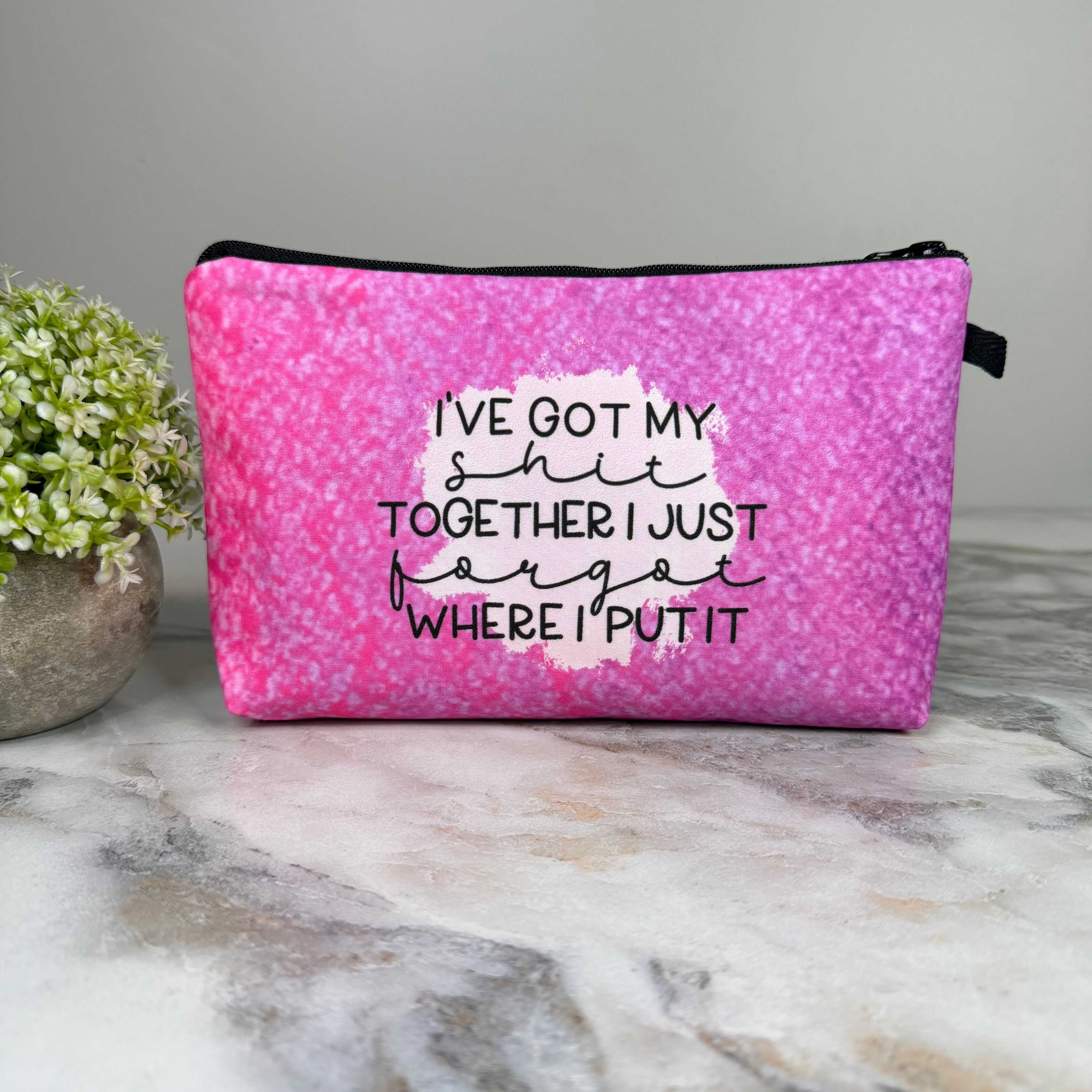 Pouch - Adult, Forgot My Shit