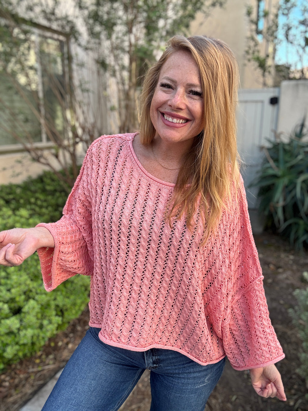 Sunset Skies Knit Sweater - 2 Colors