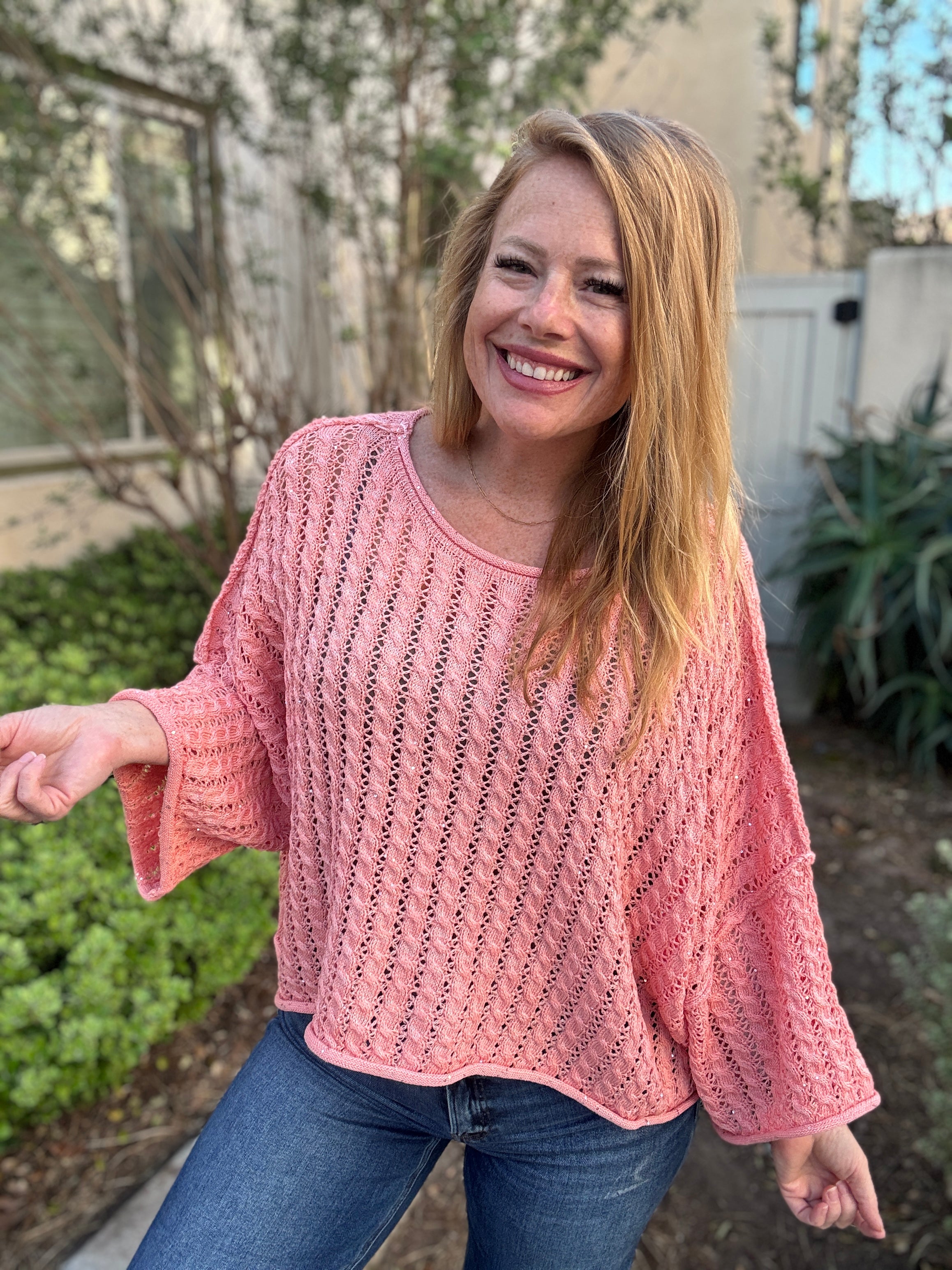 Sunset Skies Knit Sweater - 2 Colors