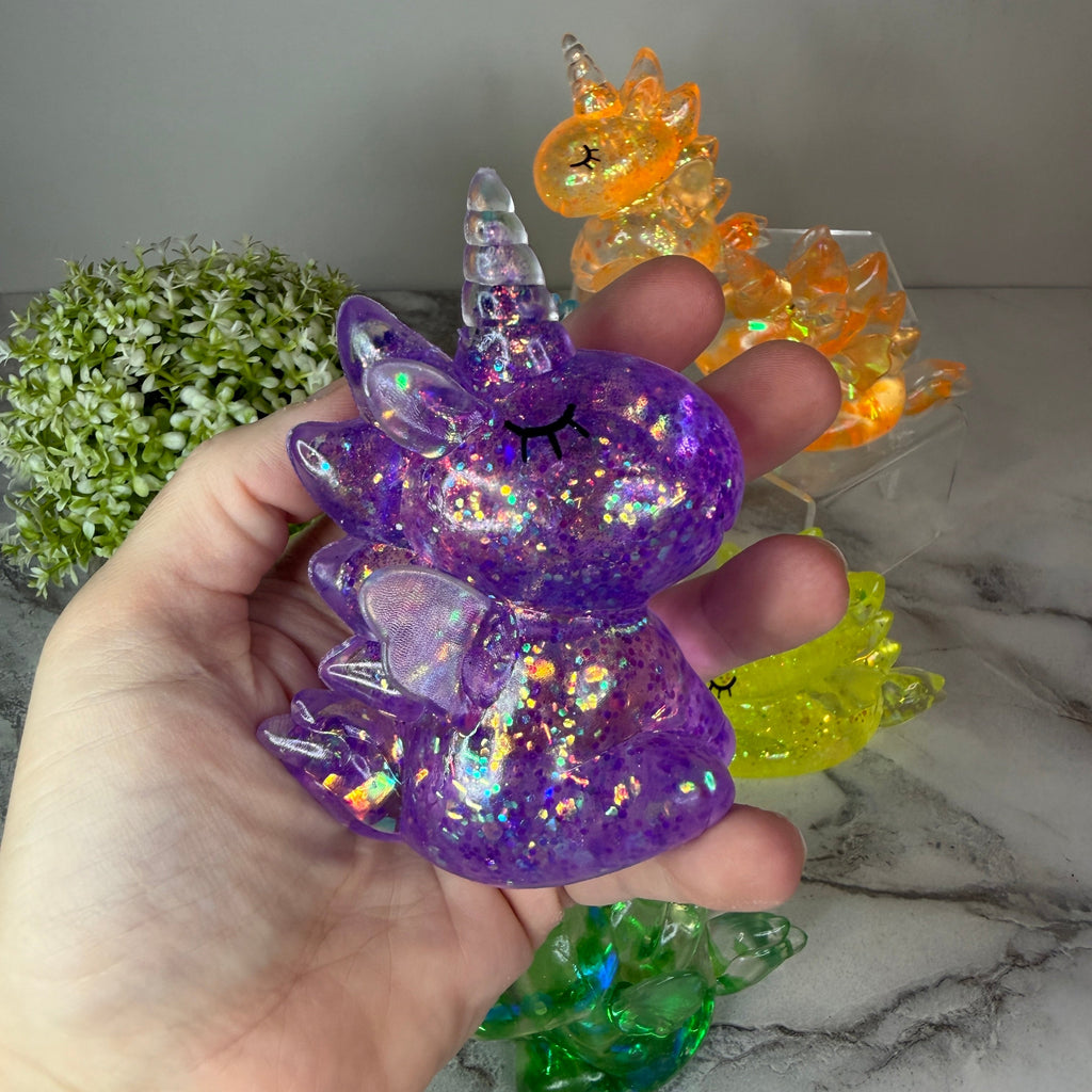 Squishy Toy - Unicorn Glitter - PREORDER