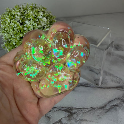 Squishy Toy - Paw Print, Glitter - PREORDER