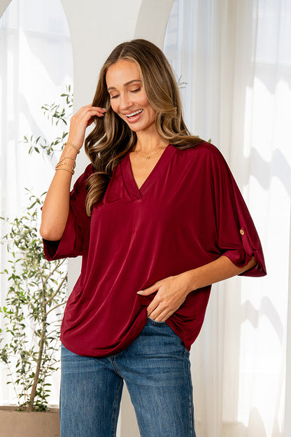 She's a Boss 3/4 Sleeve Blouse
