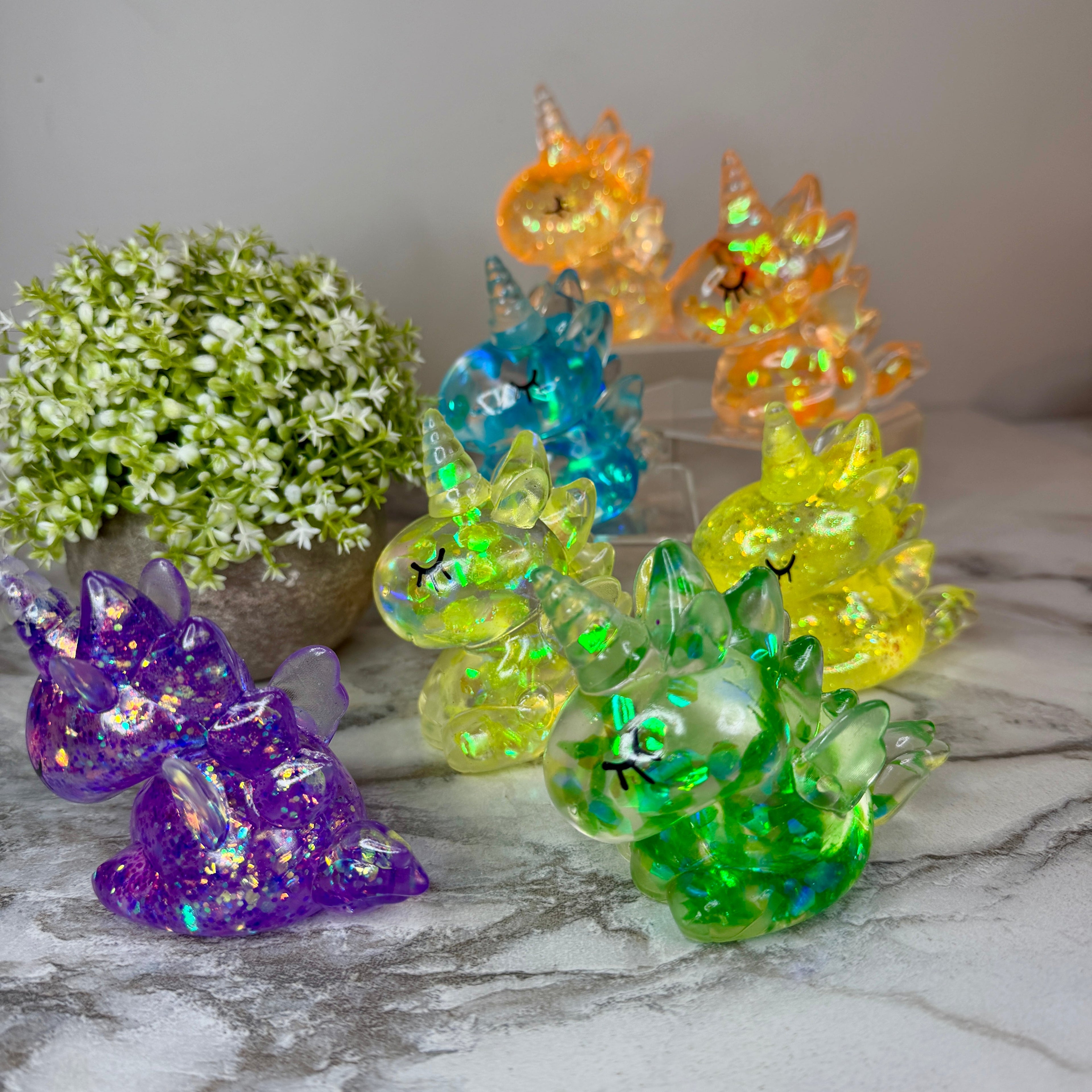 Squishy Toy - Unicorn Glitter - PREORDER