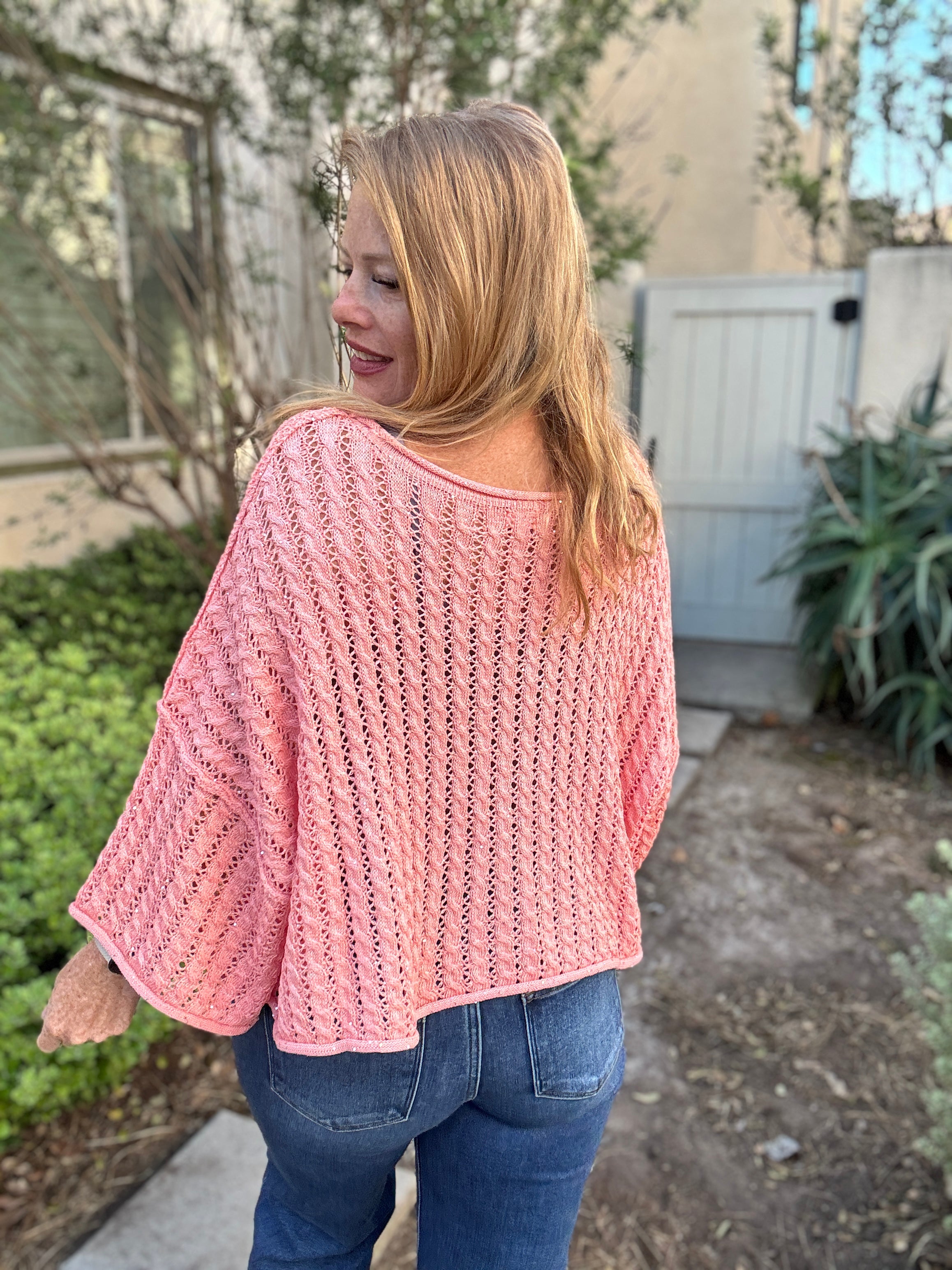 Sunset Skies Knit Sweater - 2 Colors