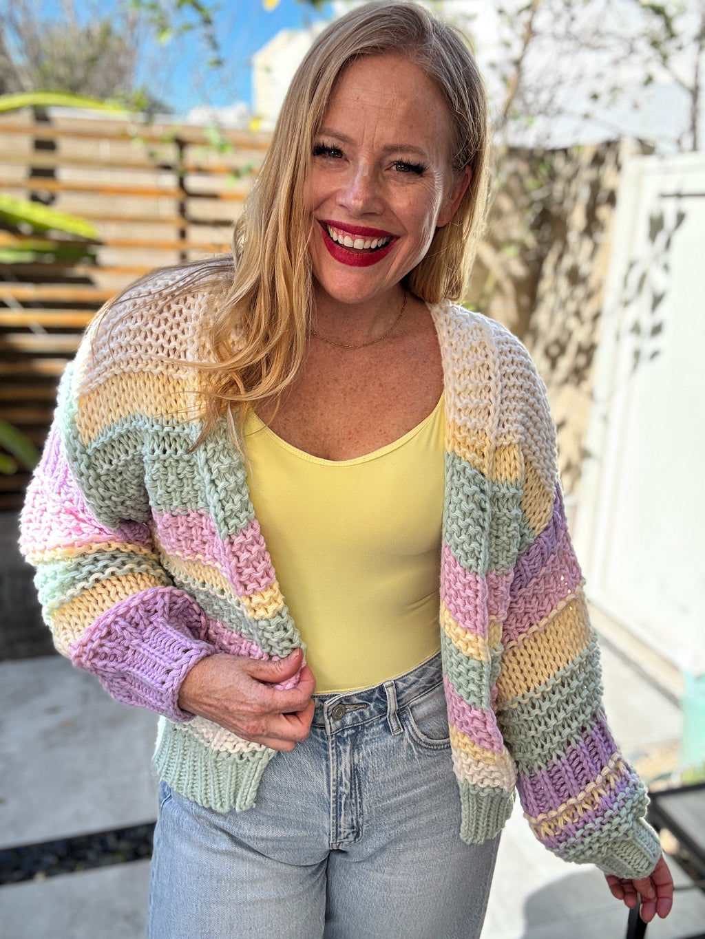 Tessa Rainbow Cardigan