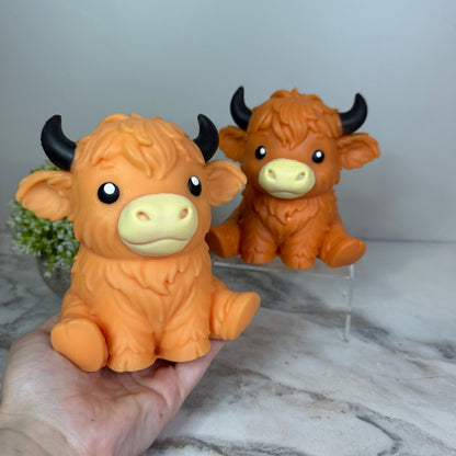 Squishy Toy - Jumbo Highland Cow