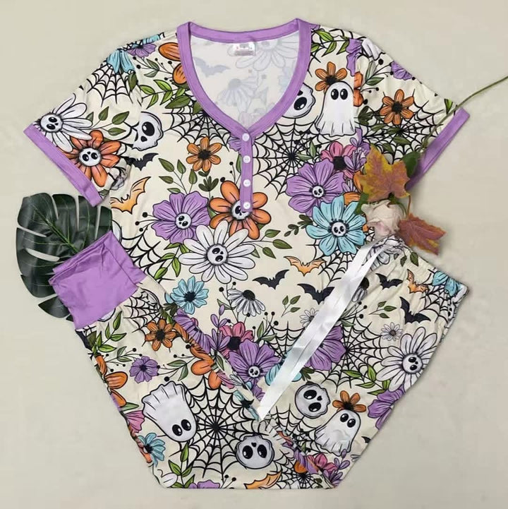 Shirley & Stone Cute Ghost Pajama Set Preorder