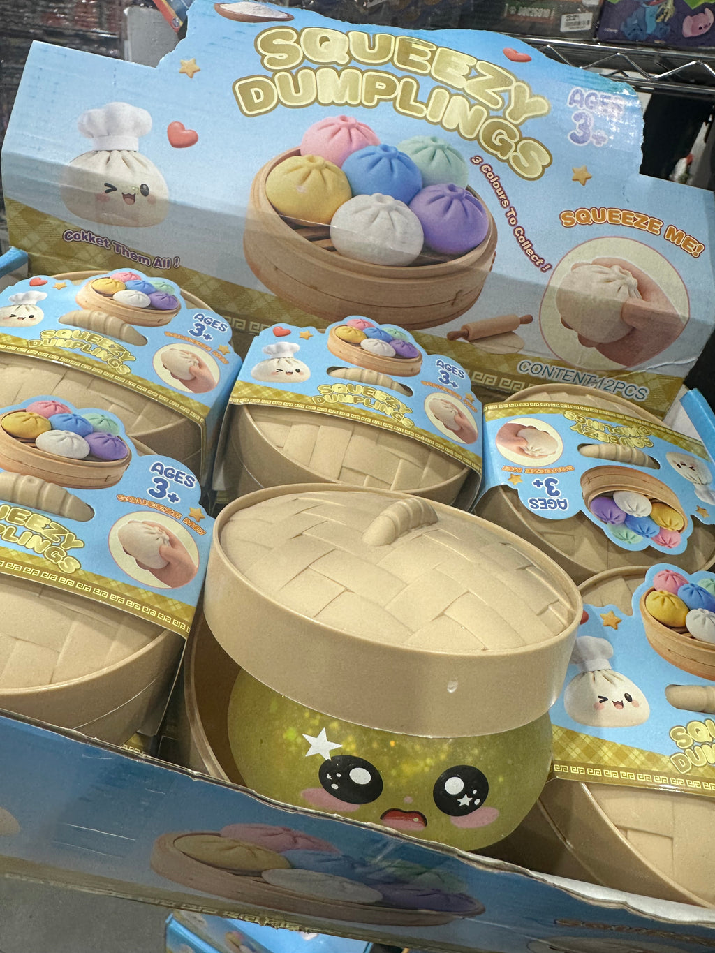 Starlight Glitter Dumpling Squish PreOrder