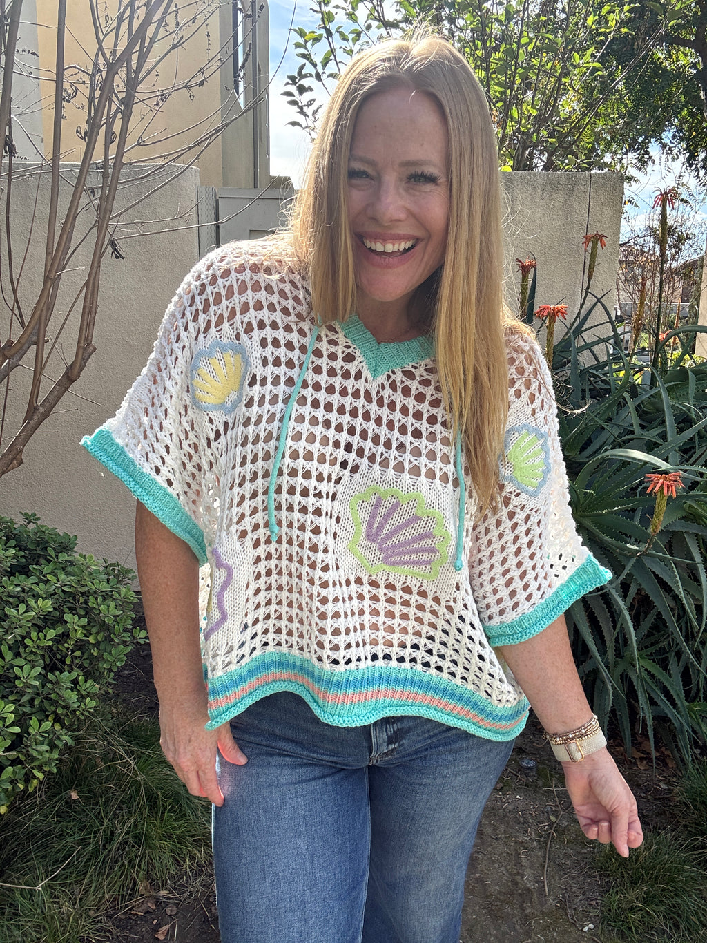 She Sells Sea Shells Sweater