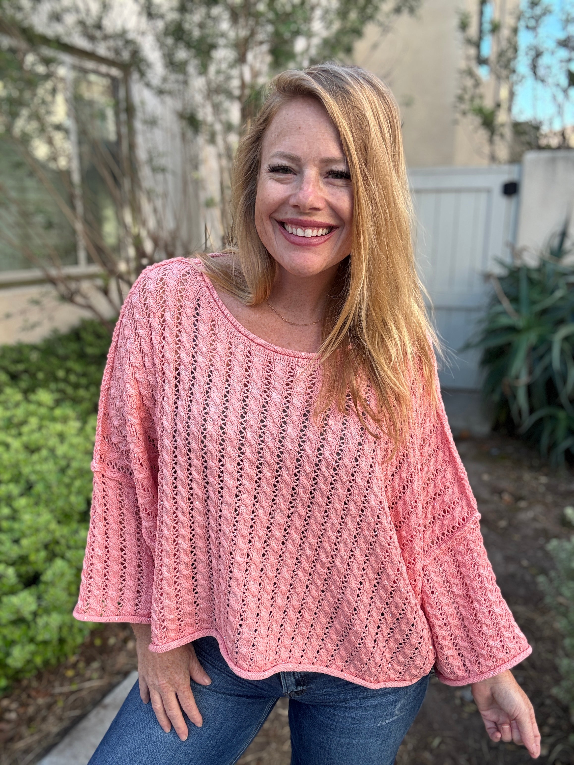 Sunset Skies Knit Sweater - 2 Colors
