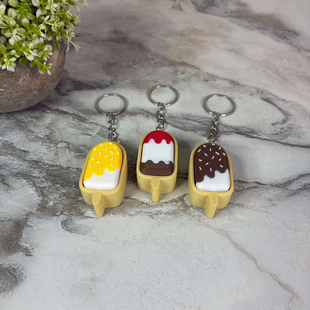 Keychain Clicker Toy - Popsicle