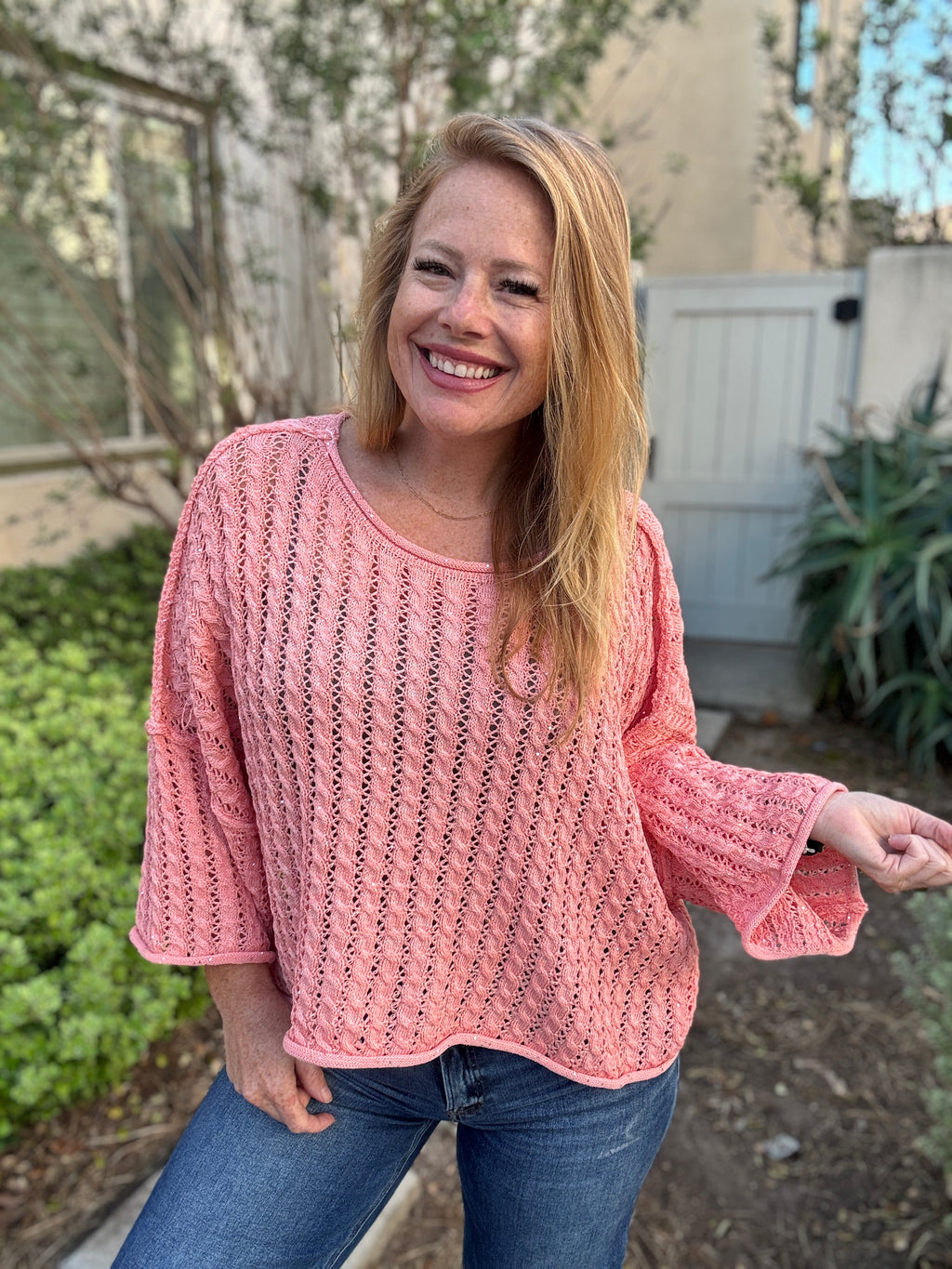Sunset Skies Knit Sweater - 2 Colors