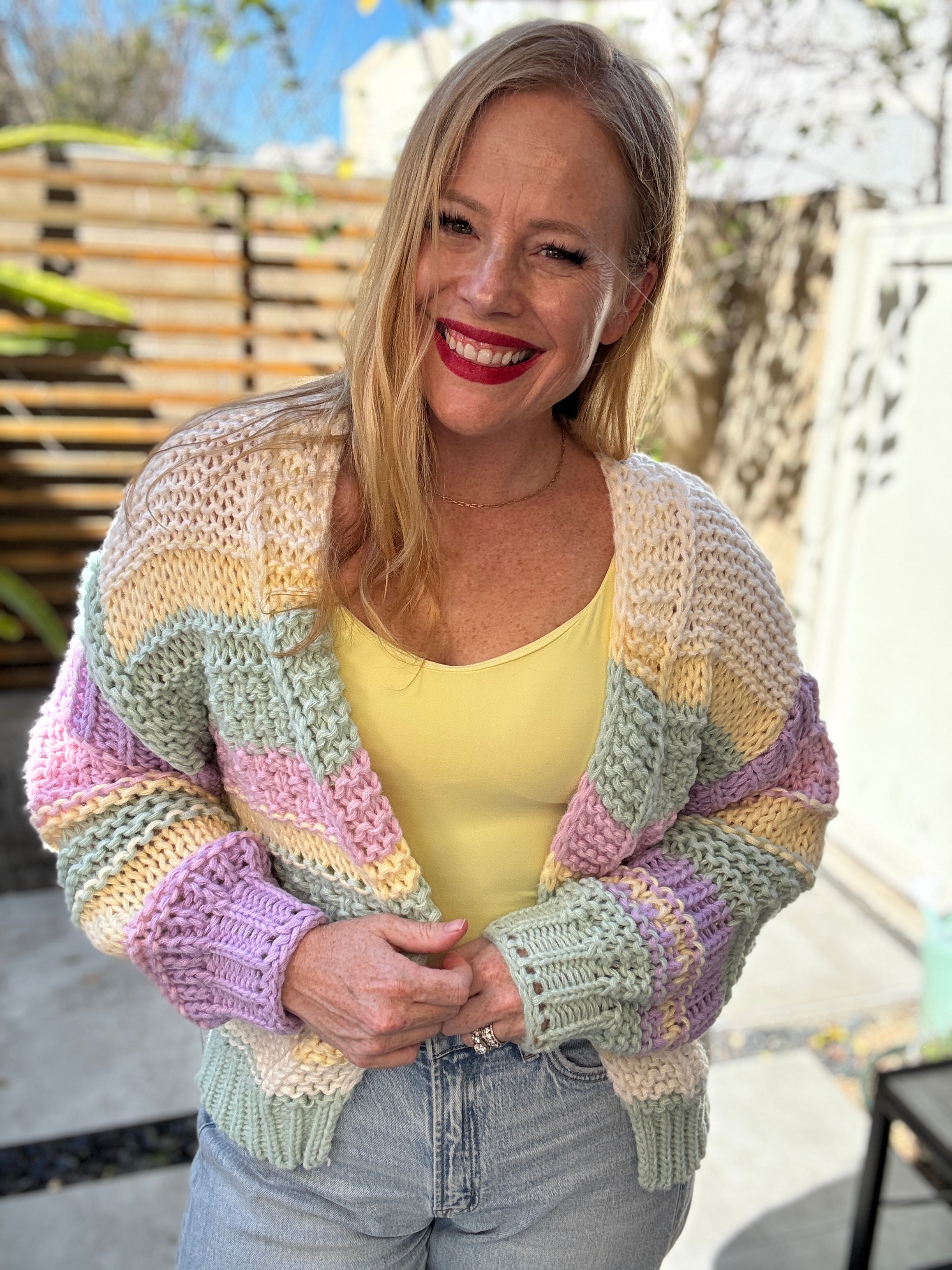 Tessa Rainbow Cardigan