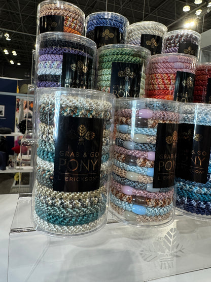 Luxe Hair Tie Tubes - 15 Pack