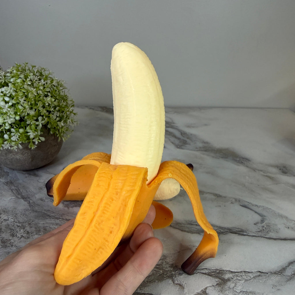 Squishy Toy - Banana + Peel