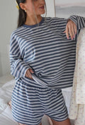 PREORDER - Billie Stripped Top Sunkissed Coconut