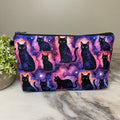 Pouch - Cat Black Galaxy