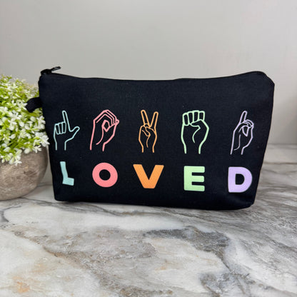 Pouch - Loved ASL