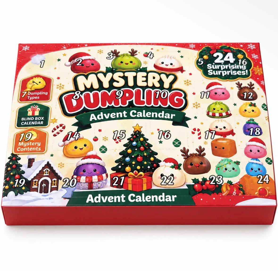 2026 Squishy Advent Calender - Arrives 10/31