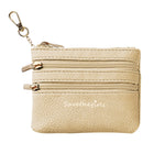 Gold  - (3) Zippered Pouch (Hardware: Gold)
