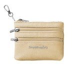Gold - (3) Zippered Pouch (Hardware: Silver)