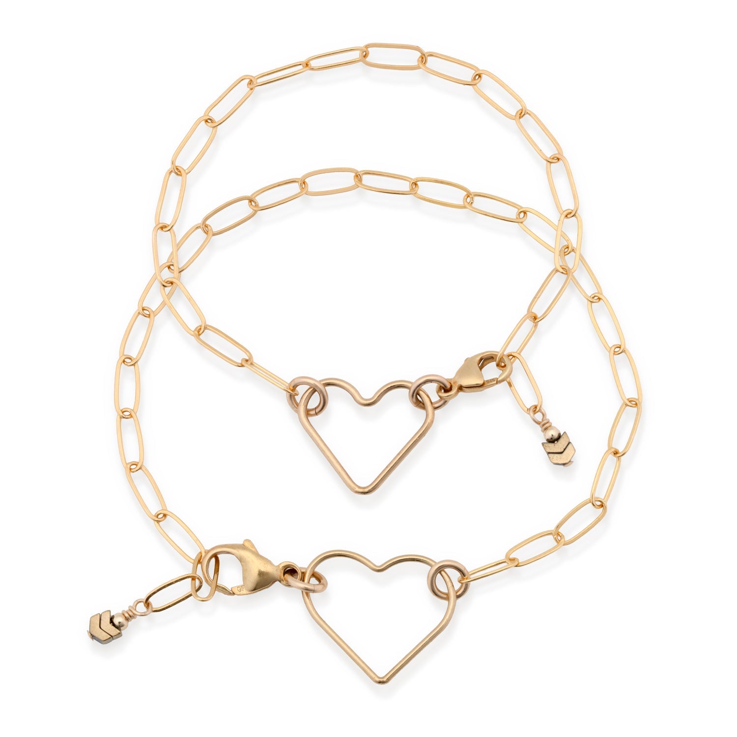 Linked Forever - Mama & Mini Gold Filled Linked Chain Bracelet