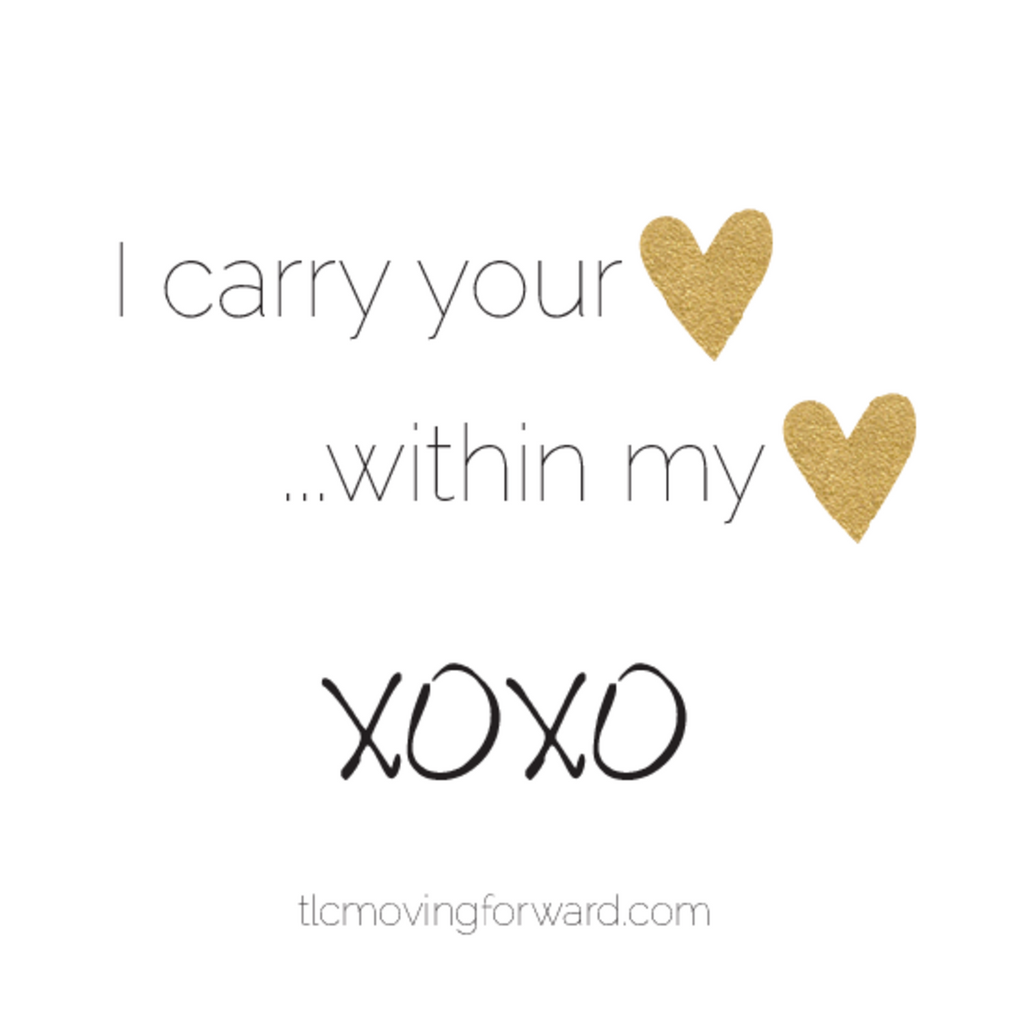 Piece of My Heart - Mama & Mini Gold Filled Stretch Bracelet
