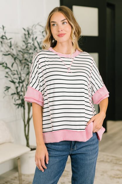 Human Nature Contrast Detailed Top
