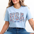 Weekend Deal: USA Floral Tee