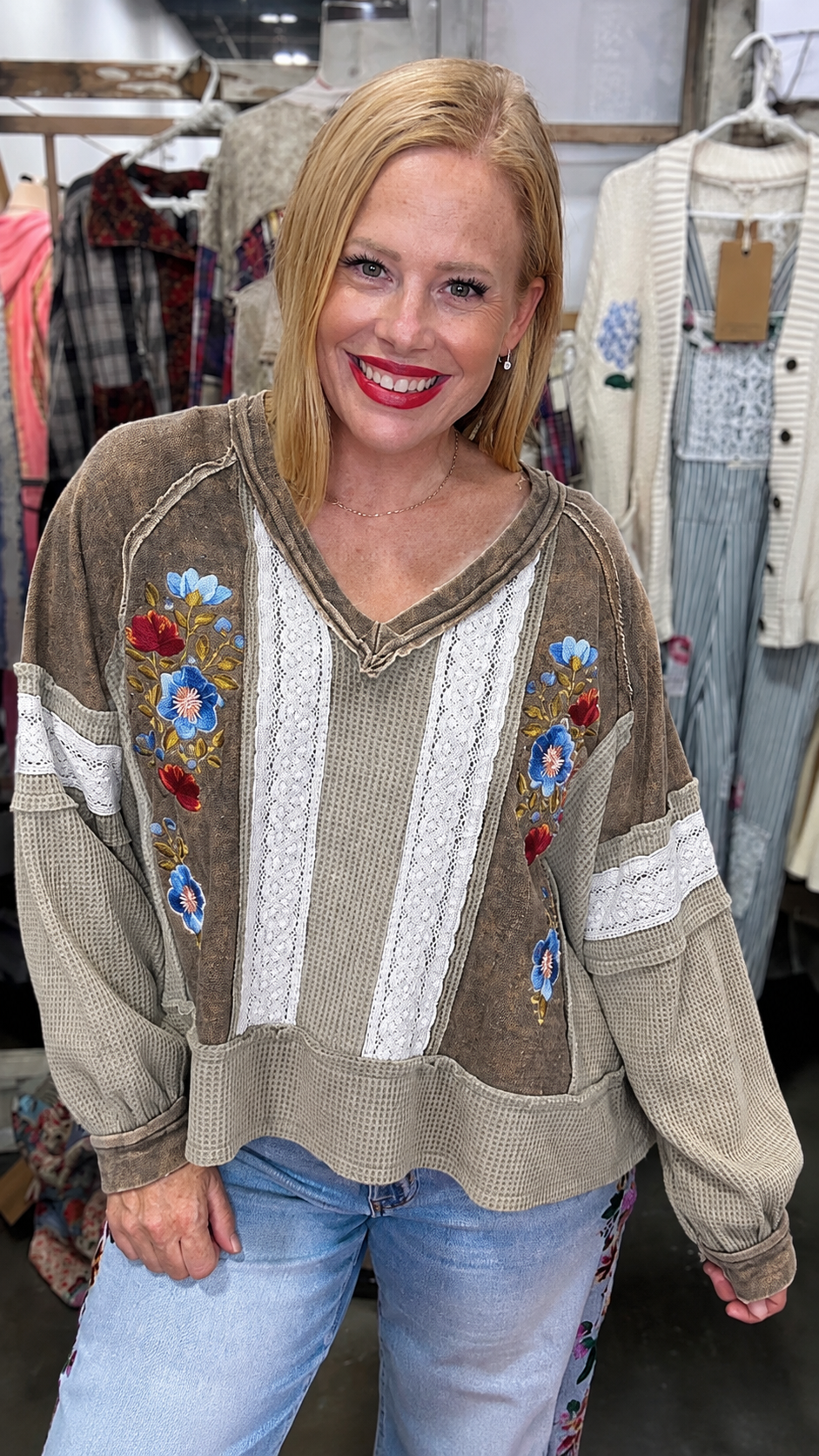 Wildflower Soul Embroidered Top by POL PREORDER