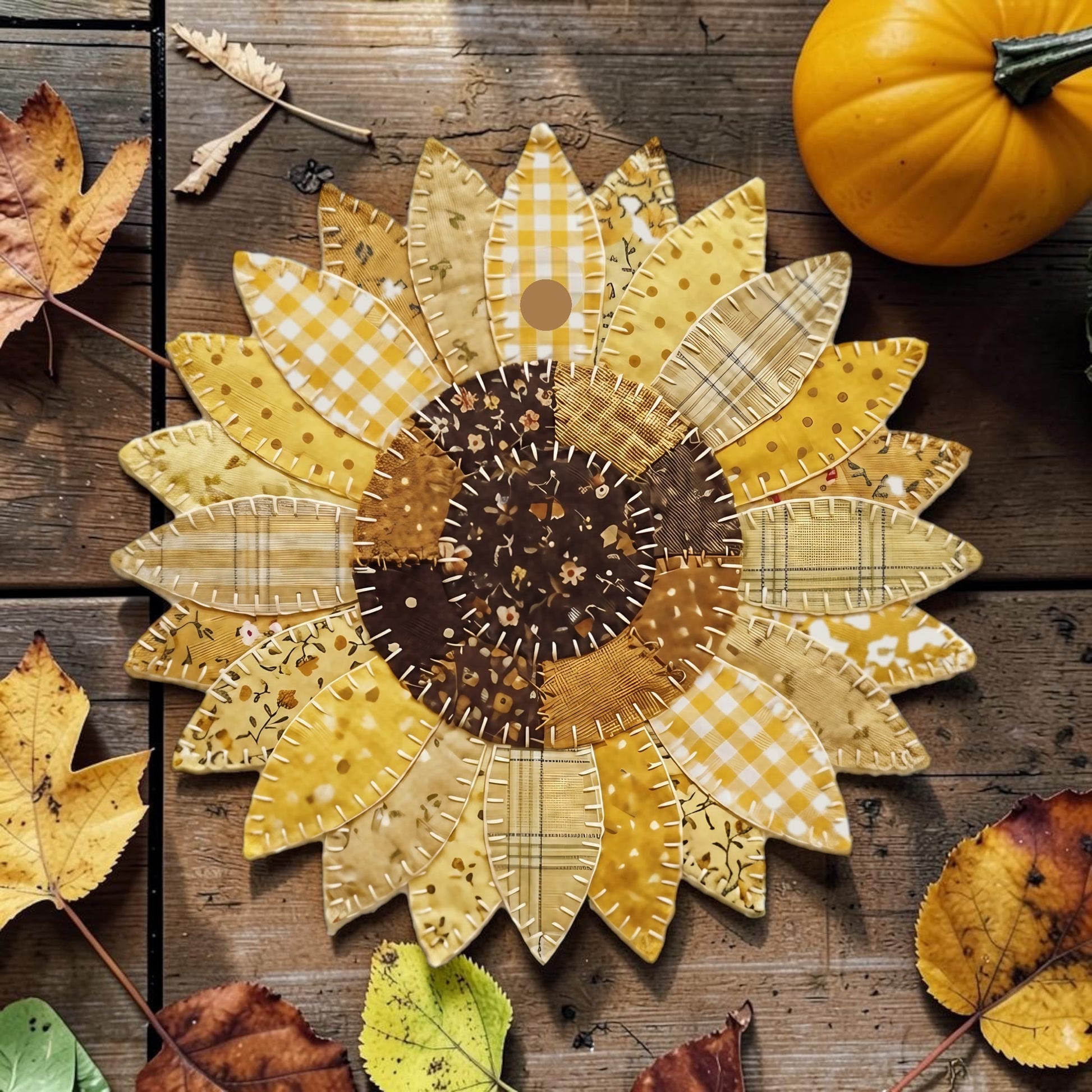 PREORDER: Patchwork Sunflower